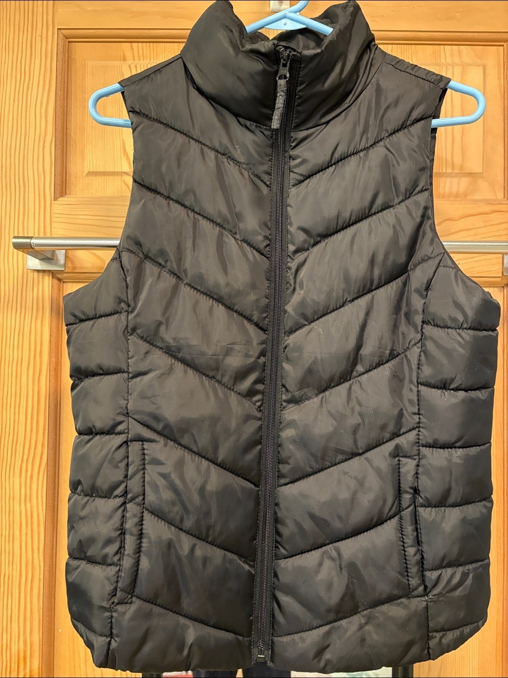Puffer Vest Black Sz M